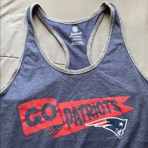 Patriots Razorback tank